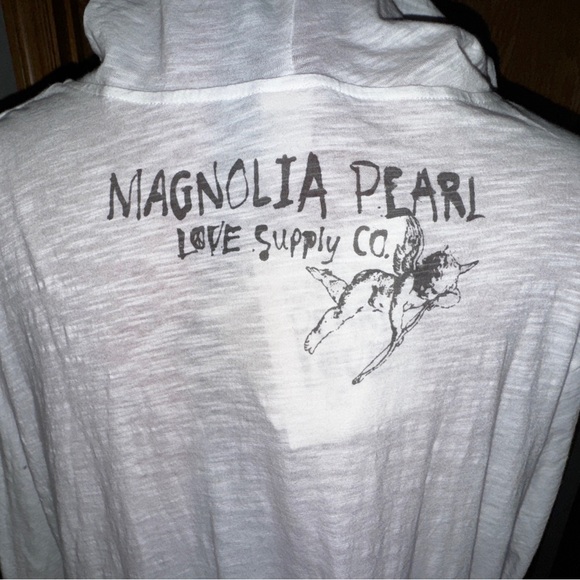 Magnolia Pearl Classic White Hoodie Dress, NWT - Picture 6 of 12